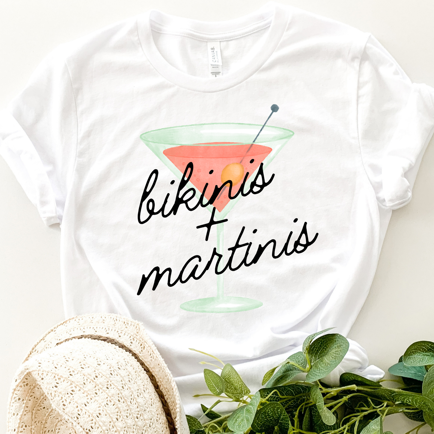 Bikinis and Martinis Short Sleeve Essential T Shirt
