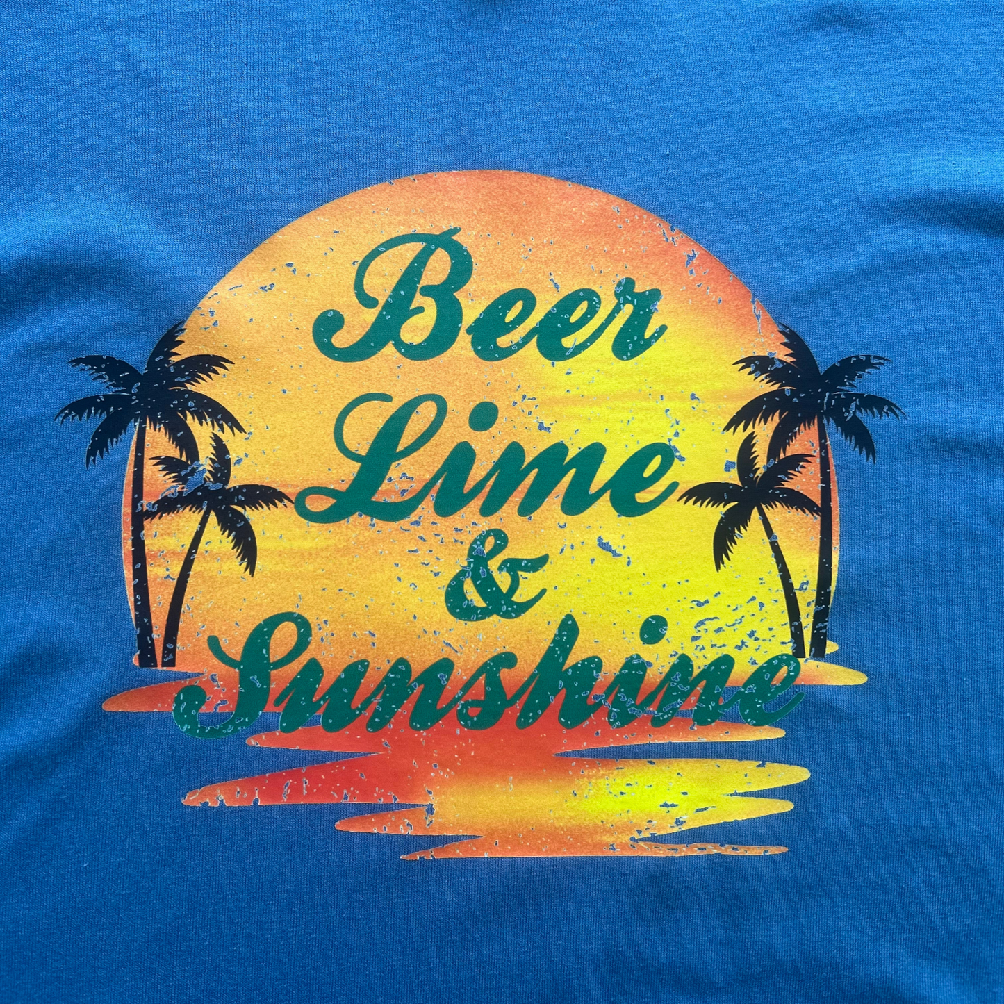 Beer Lime & Sunshine Essential Short Sleeve T Shirt