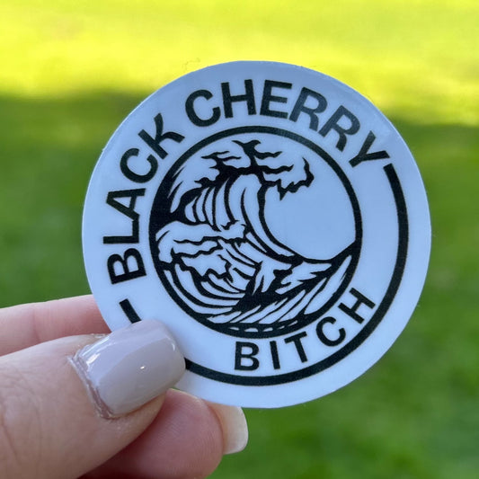 Black Cherry Bitch - Waterproof Sticker